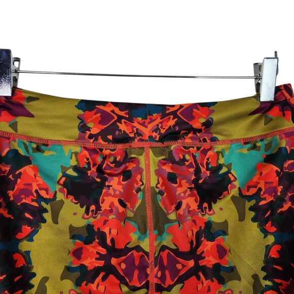 NEVE Leggings Womens Medium Multicolor Abstract Floral Activewear Yoga Pants M - Picture 5 of 10
